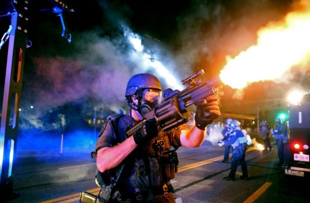 Monday protests in Ferguson